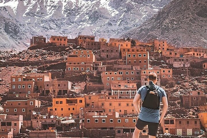 Montañas del Atlas, cascadas y pueblos bereberes con paseo en camello