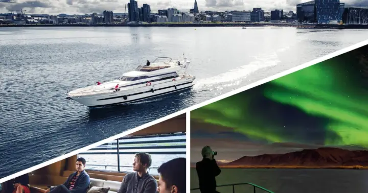 Reykjavik: Northern Lights Motor Yacht Cruise