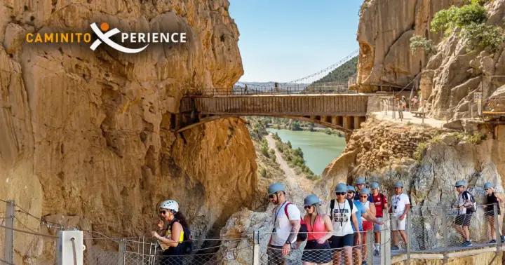 Caminito del Rey desde Málaga: Autobús Ida/Vuelta + Tour con Guía Oficial