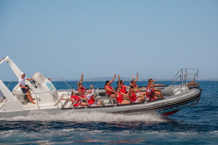 Experiencia en lancha rápida en Mallorca