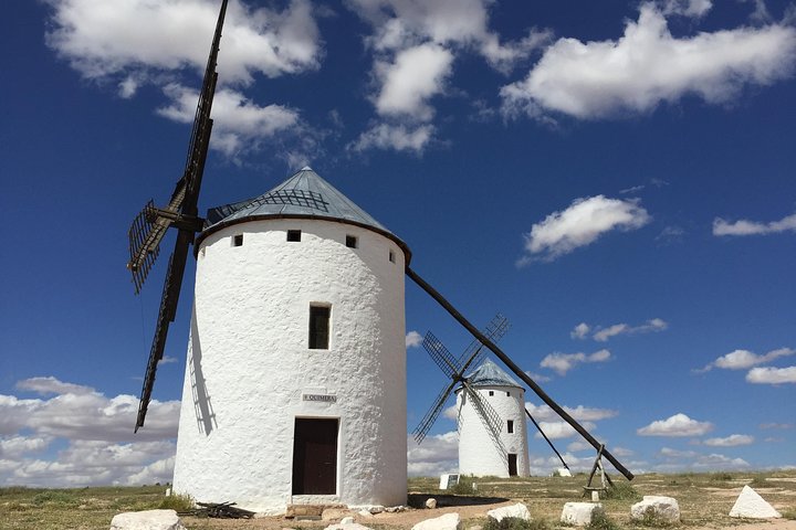 Toledo, Molinos de viento, Bodega Tour en grupo pequeño con almuerzo desde Madrid