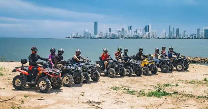 Cartagena: Tierra Bomba Island Guided ATV Tour