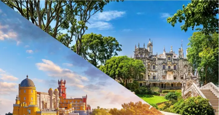Tour de día completo por Sintra: entradas al palacio da Pena y a la Quinta da Regaleira