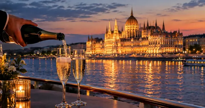 Budapest Evening Cruise with Unlimited Prosecco, Wine & Beer