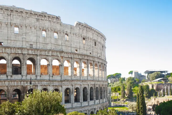 Roma: Coliseo y Foro con aplicación de audioguía - Arena opcional