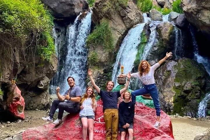 Excursión de un día desde Marrakech: cascadas, almuerzo y paseo en camello