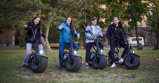 Visita de la Ciudadela en MonsteRoller E-Scooter en Budapest