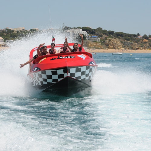 Albufeira: Paseo en Jet Boat