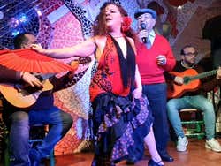 Cena con espectáculo flamenco en Valencia