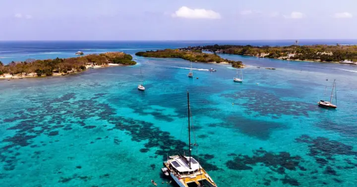 Cartagena: Catamarán Islas del Rosario con almuerzo y snorkel