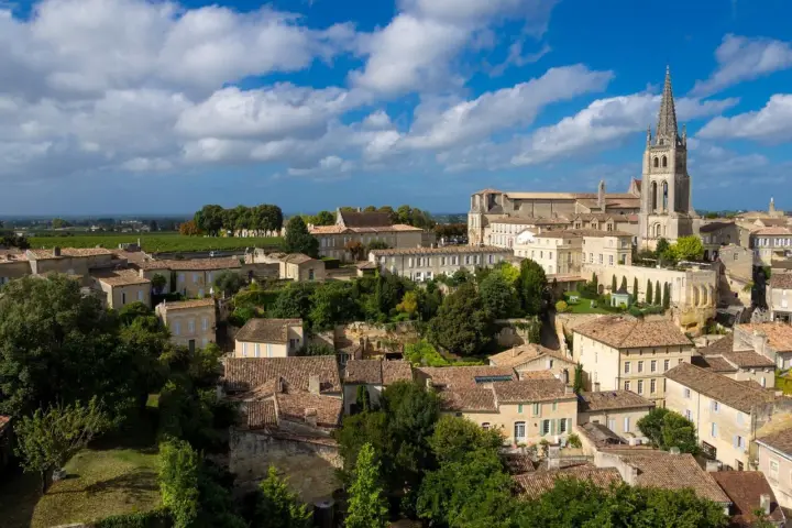 Tour privado en coche clásico : Medio día Pomerol y Saint-Émilion