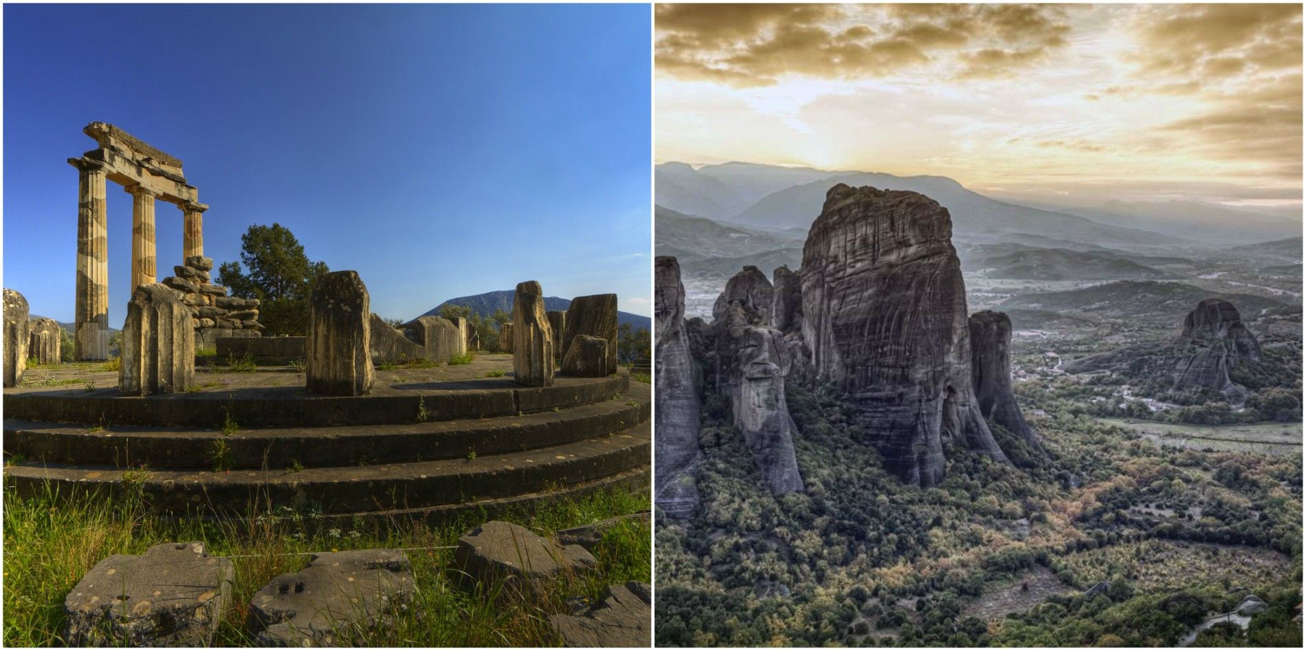 2 días de tour guiado en español por Delfos y Meteora