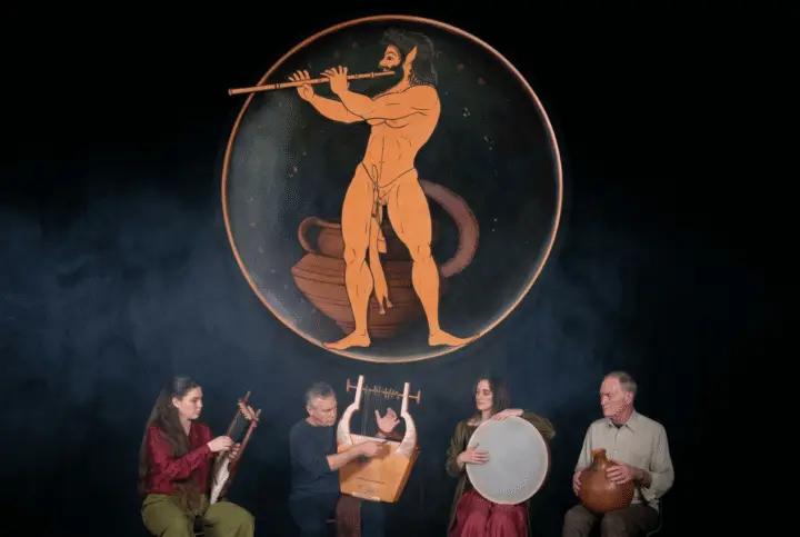 ORIGINS: espectáculo visual y de música de la antigua Grecia en Plaka, Atenas