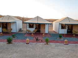 Paseo en camello por el desierto con cena y espectáculo