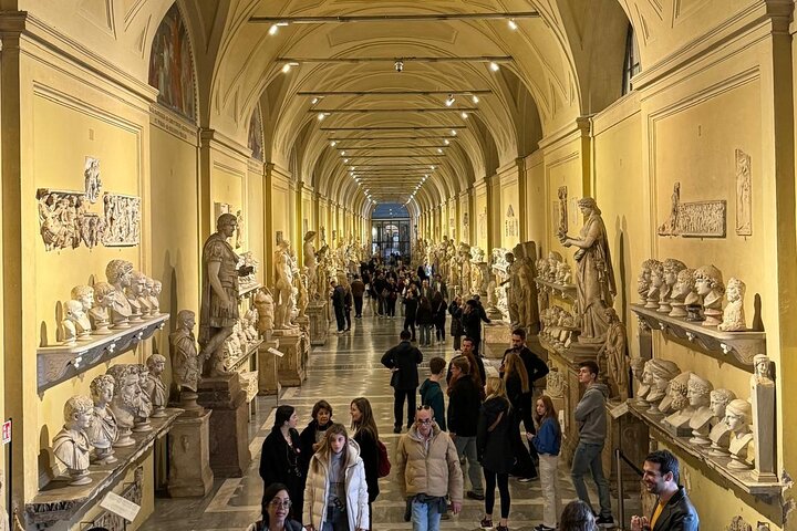 Visita guiada al Museo Vaticano y la Capilla Sixtina