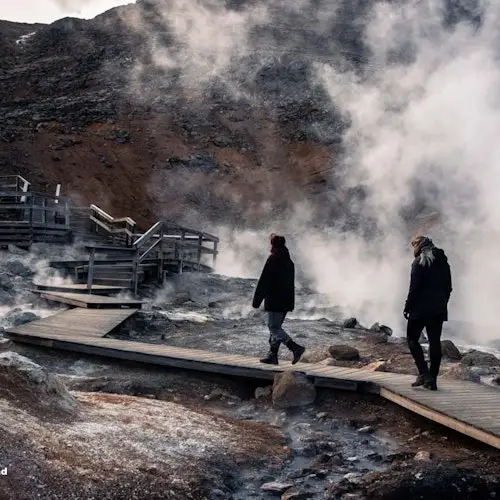 Volcán Fagradalsfjall: Excursión a pie desde Reikiavik