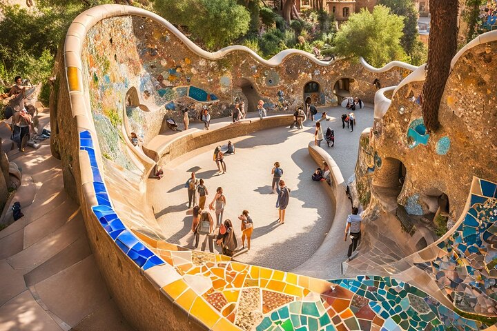 Visita guiada al Parque Güell con acceso prioritario