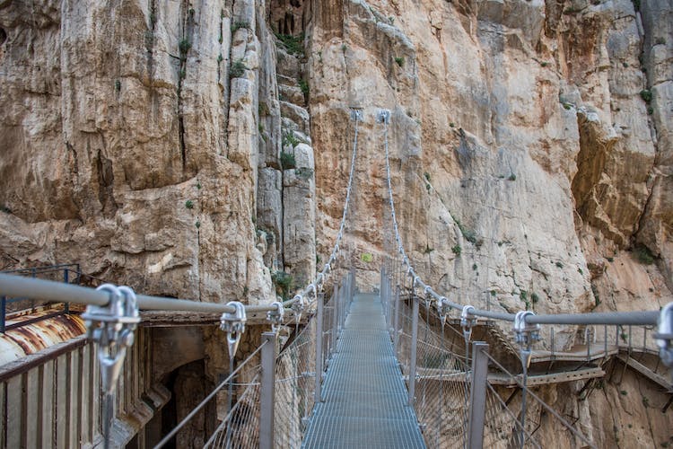 Caminito del Rey visita guiada con traslado desde Málaga