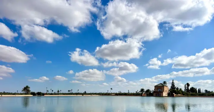 Marrakech: visita al Pabellón de La Ménara con audioguía digital