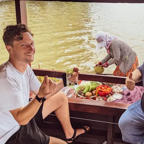Cai Be Delta del Mekong: Excursión guiada desde Ciudad Ho Chi Minh + Clase de Cocina y Ciclismo