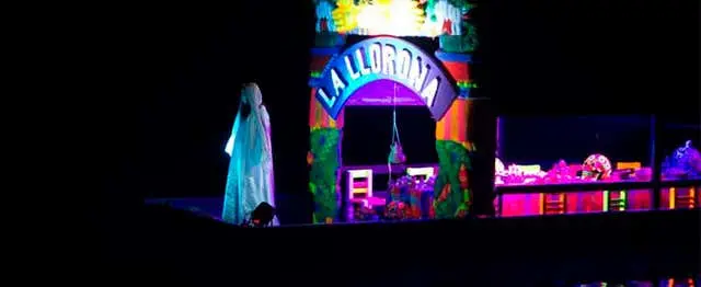 Espectáculo de la leyenda de la Llorona en Xochimilco