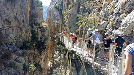 Caminito del Rey en grupo