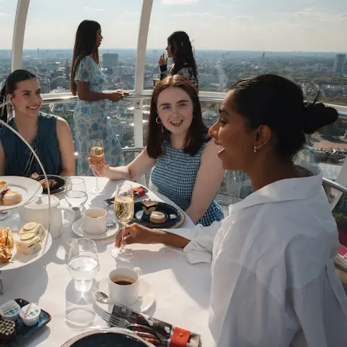 London Eye: Fast Track Ticket + Afternoon Tea Experience + Lounge Access