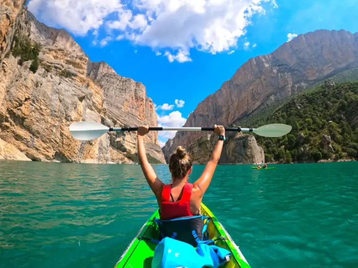 Barcelona: Kayak rental in Congost de Mont-rebei