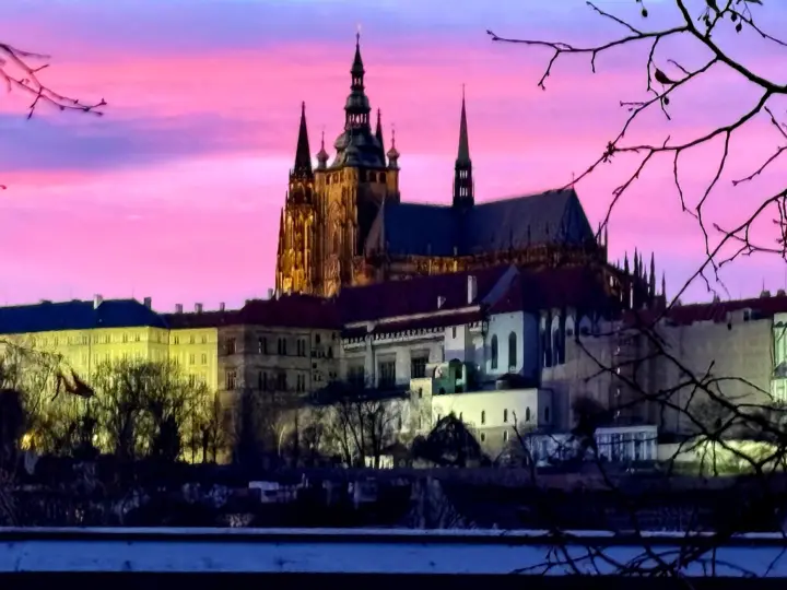 Prague after the sunset walking tour