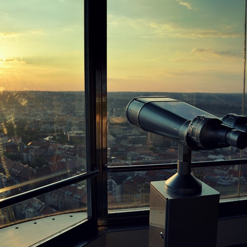 Praga: Observatorio de la Torre de Televisión de Žižkov