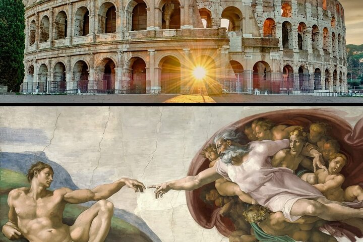 Rome Evening Combo : Paseo fotográfico por el Coliseo & Acceso Vaticano