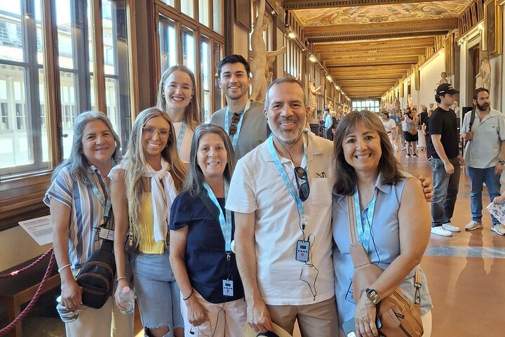 Visita en grupo pequeño a la Galería de los Uffizi con guía
