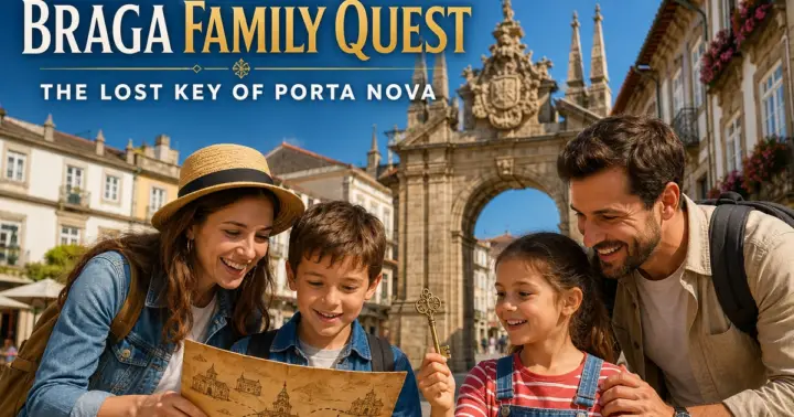 Braga: Family-Friendly Guided Tour and Self-Guided Quest