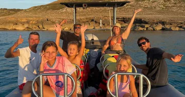 Can Picafort: Speedboat Adventure: Caves & Snorkeling