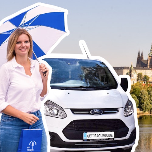 Castillo de Praga: Entrada + Audioguía + Traslado de ida en minibús