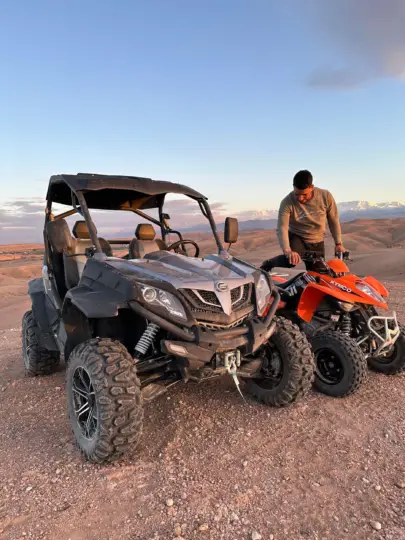 Excursión privada en buggy por el desierto de Agafay desde Marrakech