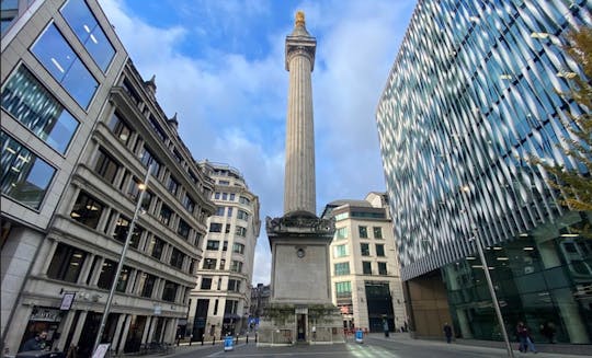 Entrada para grupos pequeños al Monumento al Gran Incendio de Londres y audioguía