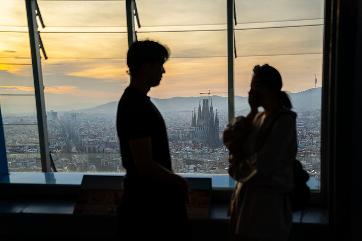 Entrada al Mirador Torre Glories en Barcelona