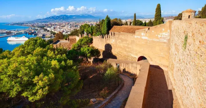 Málaga: entrada a la Alcazaba y al Castillo de Gibralfaro con audioguía