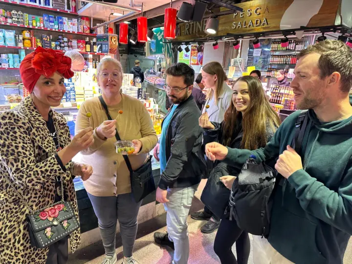 Barcelona: Tapas Walk & La Boqueria Market Walking Tour