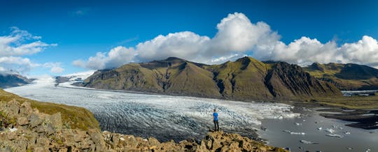Expedición de 3 horas de caminata por el glaciar Skaftafell