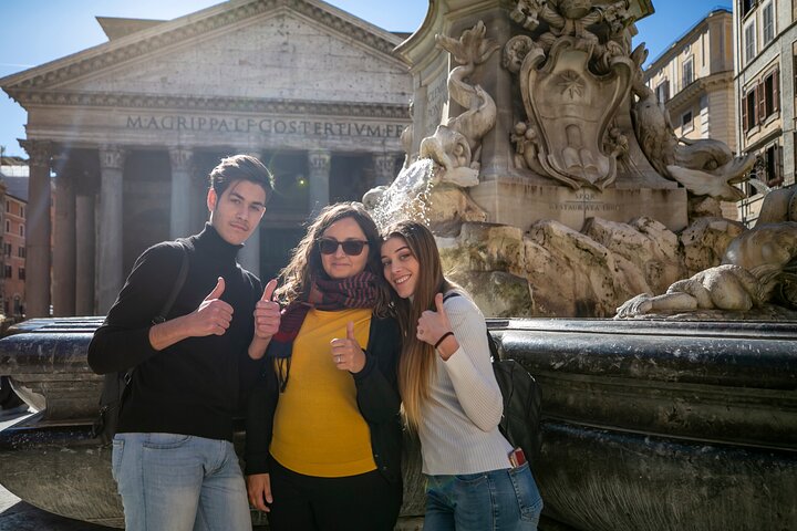 Coliseo, Foro, Fontana di Trevi, Panteón y Roma