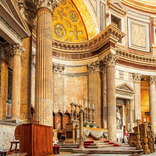 Panteón de Roma: Entrada de acceso rápido + Tour guiado para grupos reducidos