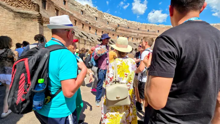 Roma: Visita guiada al Coliseo, el Foro Romano y el Palatino