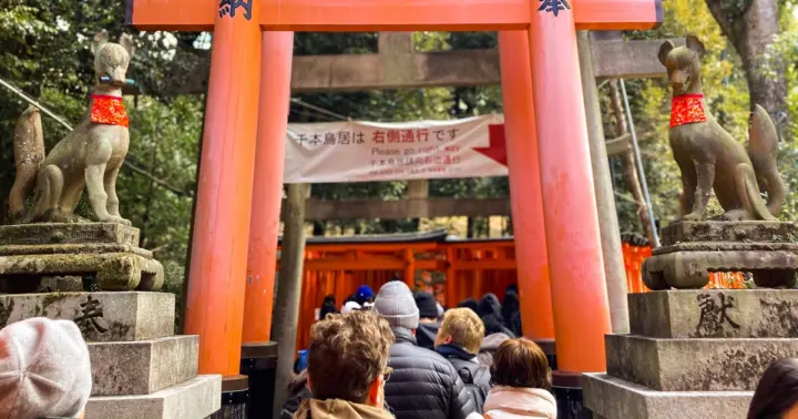 Kioto: tour nocturno a pie por Fushimi Inari con guía