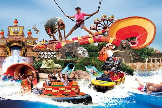 Entrada al parque de atracciones Sunway Lagoon