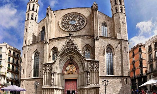 Recorrido privado al Gótico con visita a Santa María del Mar