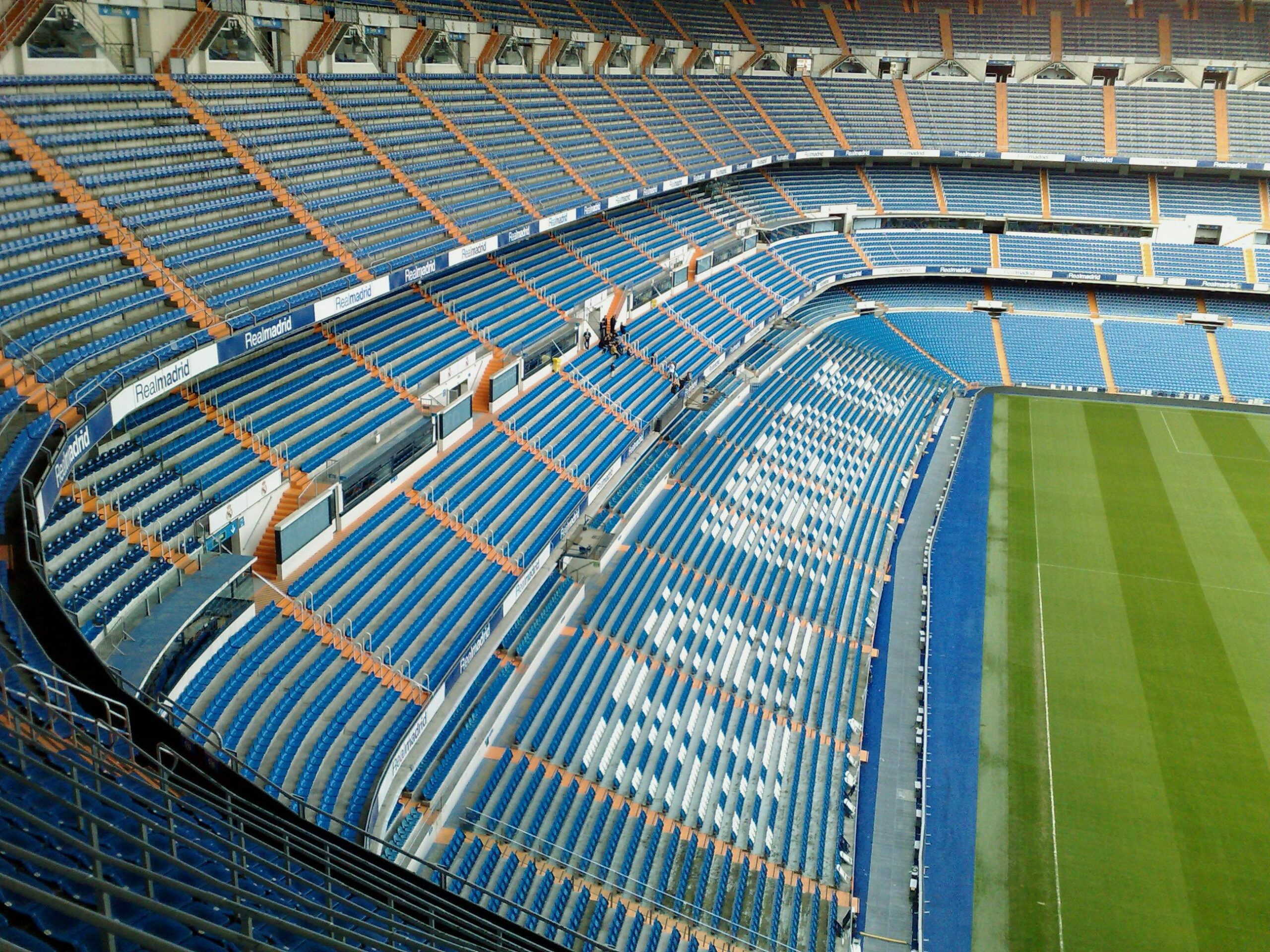 Entrada al museo del Estadio Santiago Bernabéu