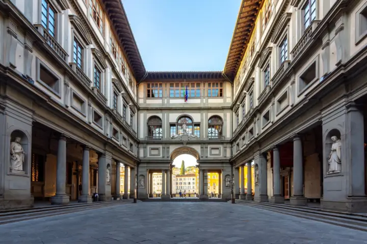 Florencia: Entrada Galería Uffizi