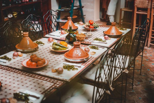 Clase de cocina marroquí en Marrakech